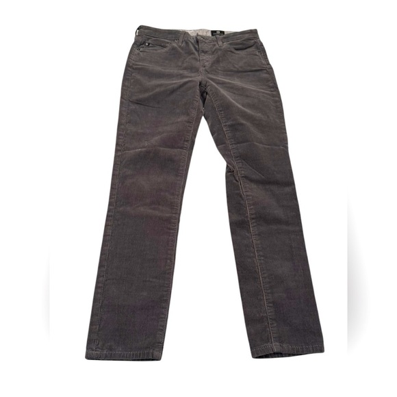 AG Adriano Goldschmied Stevie Jeans Womens Grey Slim Straight 24P - Picture 1 of 5